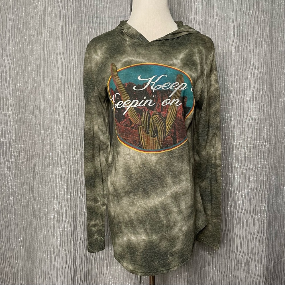 Life Clothing Co. Tie dye hoodie tunic